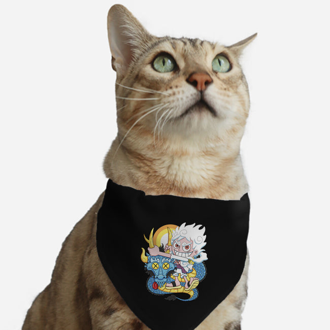 Cartoon Pirate-Cat-Adjustable-Pet Collar-Andriu
