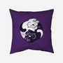 Ying Yang Cat-None-Removable Cover w Insert-Throw Pillow-Zaia Bloom