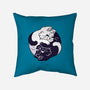 Ying Yang Cat-None-Removable Cover w Insert-Throw Pillow-Zaia Bloom