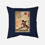 Fire Nation Master Woodblock-None-Removable Cover w Insert-Throw Pillow-DrMonekers