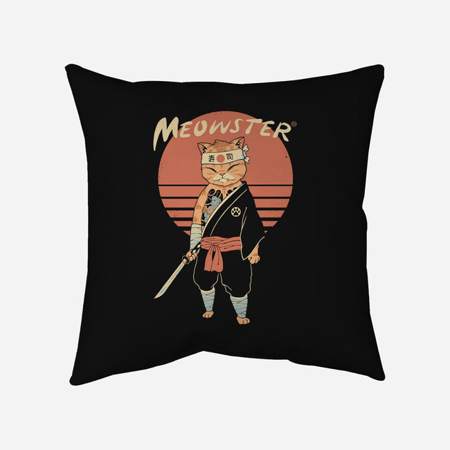 Meowster Awakens-None-Removable Cover-Throw Pillow-vp021