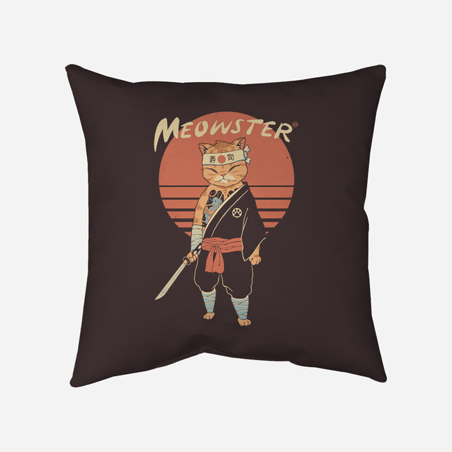 Meowster Awakens-None-Removable Cover-Throw Pillow-vp021