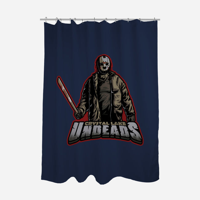 Crystal Lake Undeads-None-Polyester-Shower Curtain-Studio Mootant