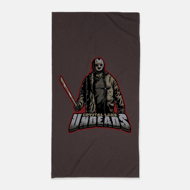 Crystal Lake Undeads-None-Beach-Towel-Studio Mootant
