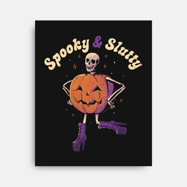 Spooky And Slutty-None-Stretched-Canvas-eduely