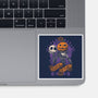 To Scare Or Not-None-Glossy-Sticker-Studio Mootant