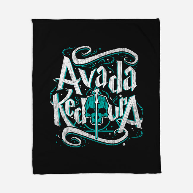 Avada Kedavra-None-Fleece-Blanket-Getsousa!