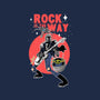 Rock Is The Way-Womens-Racerback-Tank-Tri haryadi