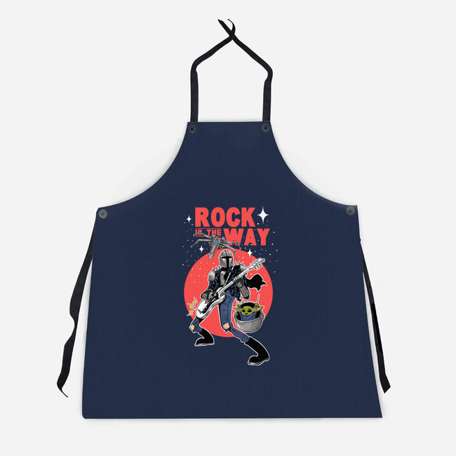 Rock Is The Way-Unisex-Kitchen-Apron-Tri haryadi