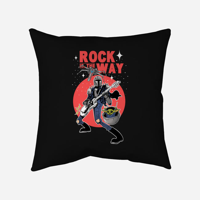 Rock Is The Way-None-Removable Cover-Throw Pillow-Tri haryadi