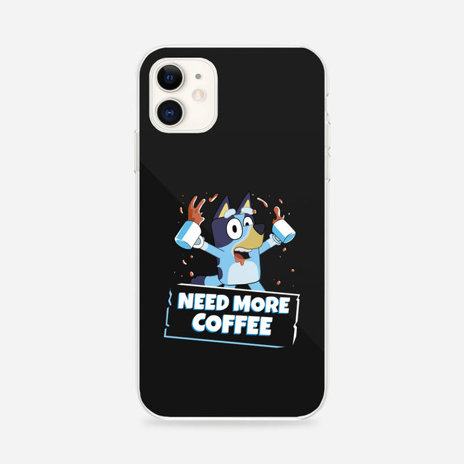Bluey Needs More Coffee-iPhone-Snap-Phone Case-MaxoArt