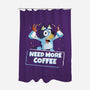 Bluey Needs More Coffee-None-Polyester-Shower Curtain-MaxoArt