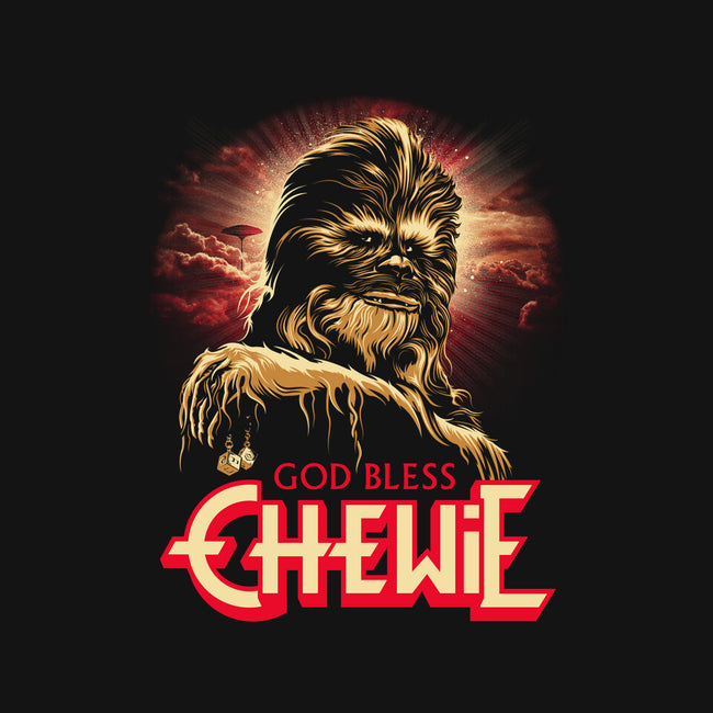 God Bless Chewie-Mens-Long Sleeved-Tee-CappO