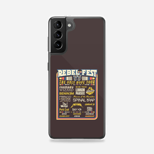 Rebel Fest-Samsung-Snap-Phone Case-rocketman_art