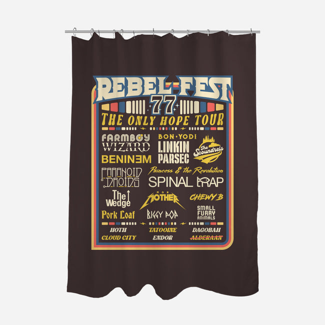 Rebel Fest-None-Polyester-Shower Curtain-rocketman_art
