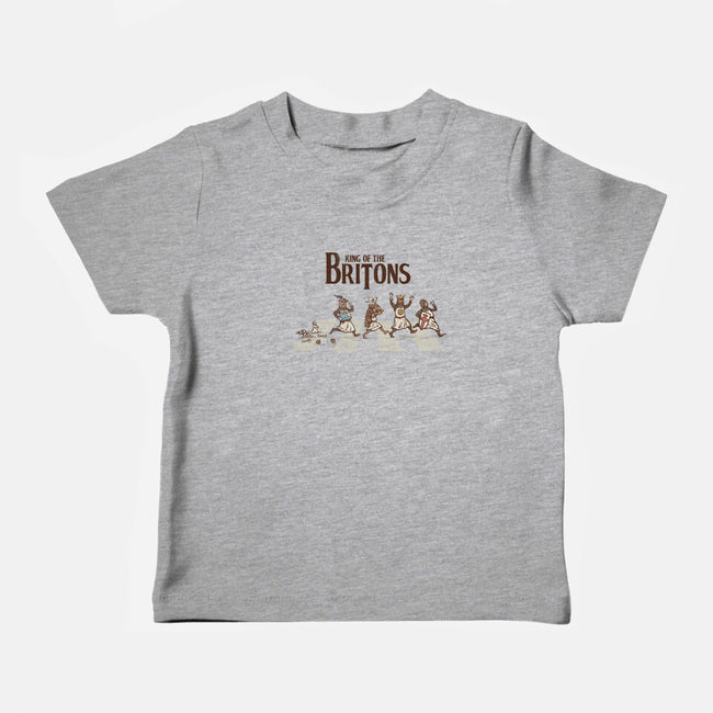 King Of The Britons-Baby-Basic-Tee-kg07