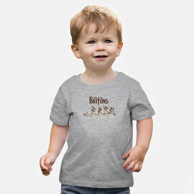 King Of The Britons-Baby-Basic-Tee-kg07
