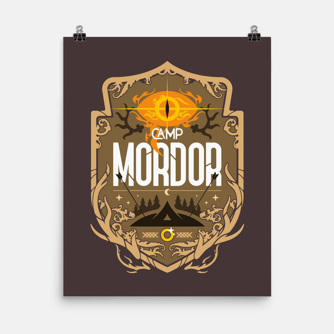Camp Mordor-None-Matte-Poster-BadBox
