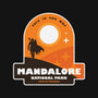 Mandalore National Park-Womens-Off Shoulder-Tee-BadBox