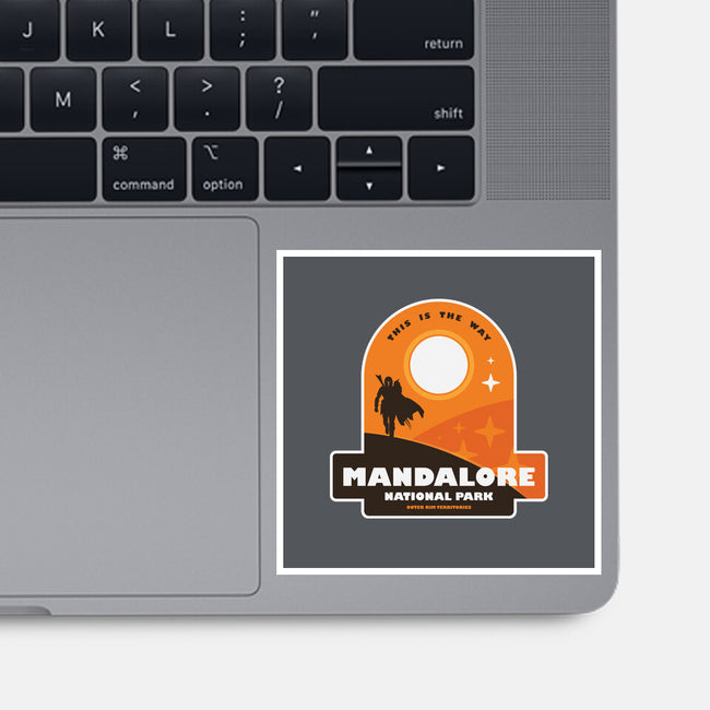 Mandalore National Park-None-Glossy-Sticker-BadBox
