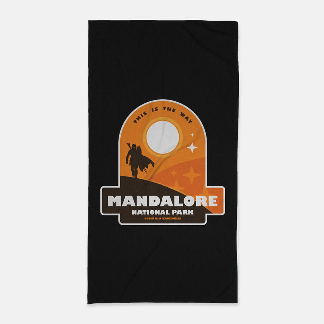 Mandalore National Park-None-Beach-Towel-BadBox