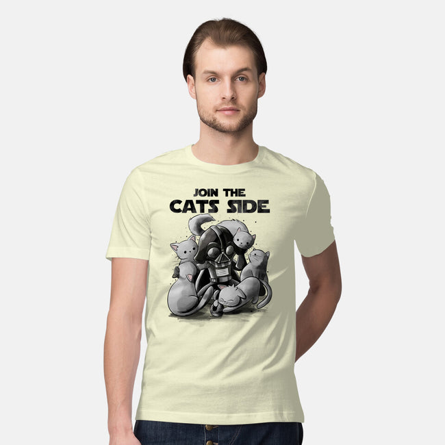 Join The Cats Side-Mens-Premium-Tee-fanfabio