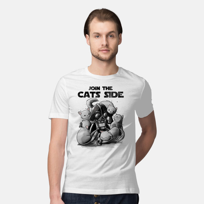 Join The Cats Side-Mens-Premium-Tee-fanfabio