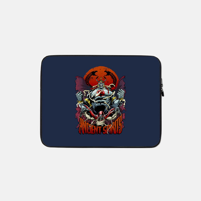 Ancient Spirits-None-Zippered-Laptop Sleeve-Diego Oliver