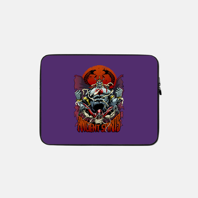 Ancient Spirits-None-Zippered-Laptop Sleeve-Diego Oliver