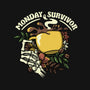 Monday Survivor-Unisex-Kitchen-Apron-tobefonseca
