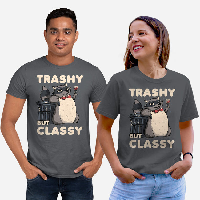 Trashy But Classy-Unisex-Basic-Tee-tobefonseca