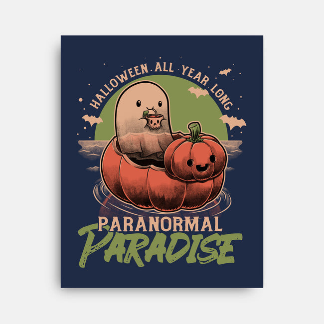 Paranormal Paradise-None-Stretched-Canvas-Studio Mootant