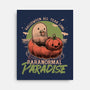 Paranormal Paradise-None-Stretched-Canvas-Studio Mootant