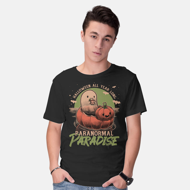 Paranormal Paradise-Mens-Basic-Tee-Studio Mootant