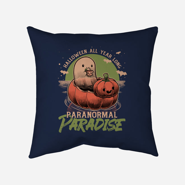 Paranormal Paradise-None-Removable Cover-Throw Pillow-Studio Mootant