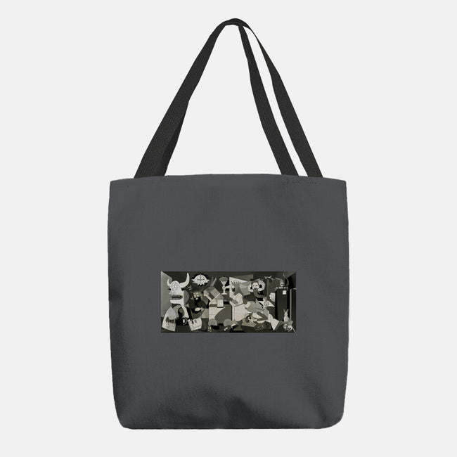 Holy Guernica-None-Basic Tote-Bag-retrodivision