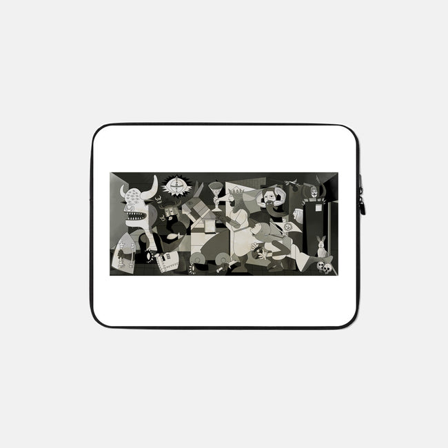 Holy Guernica-None-Zippered-Laptop Sleeve-retrodivision