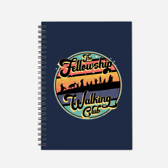 The Fellowship Walking Club-None-Dot Grid-Notebook-rocketman_art