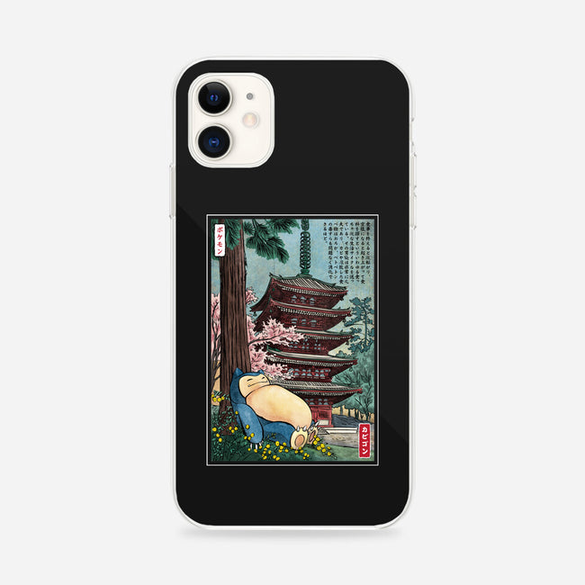 Taking A Nap In Japan-iPhone-Snap-Phone Case-DrMonekers