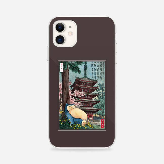 Taking A Nap In Japan-iPhone-Snap-Phone Case-DrMonekers