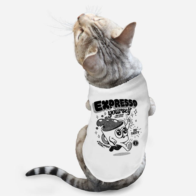 Expresso Yourself-Cat-Basic-Pet Tank-ilustrata