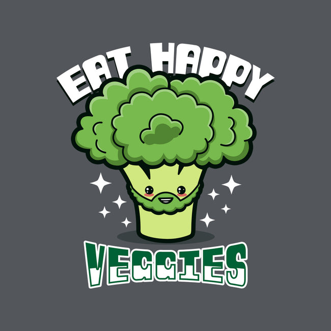 Eat Happy Veggies-Mens-Basic-Tee-Boggs Nicolas