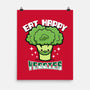Eat Happy Veggies-None-Matte-Poster-Boggs Nicolas