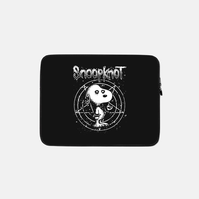 Snoopknot-None-Zippered-Laptop Sleeve-retrodivision