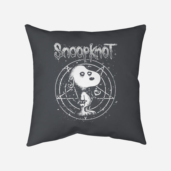 Snoopknot-None-Removable Cover-Throw Pillow-retrodivision