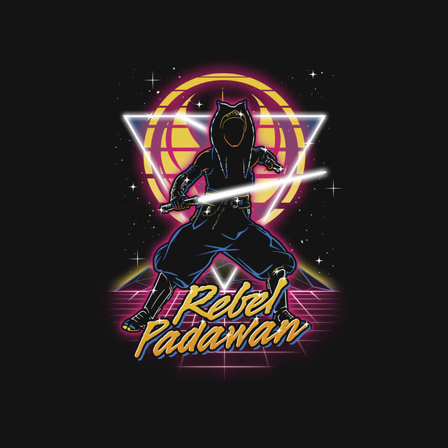 Retro Rebel Padawan-None-Stretched-Canvas-Olipop