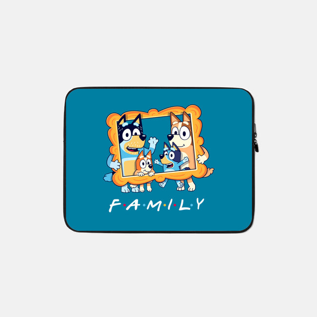 Family Friends-None-Zippered-Laptop Sleeve-Getsousa!