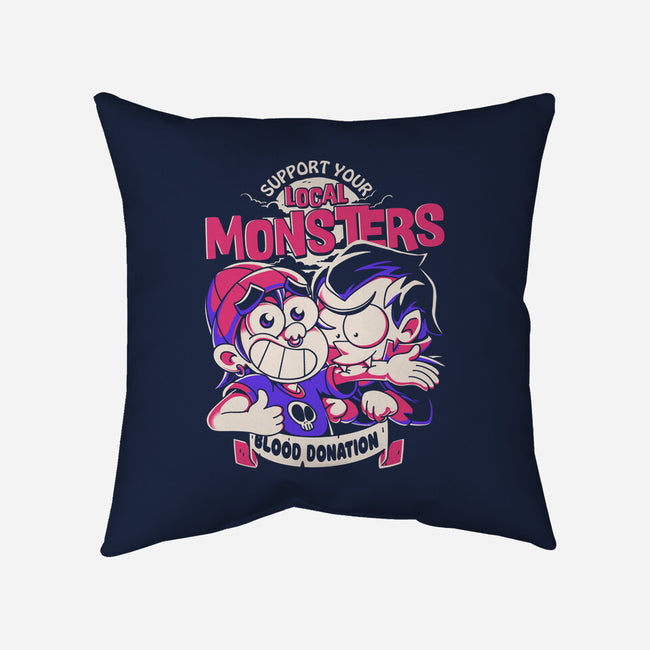 Support Your Local Vampire-None-Removable Cover w Insert-Throw Pillow-estudiofitas