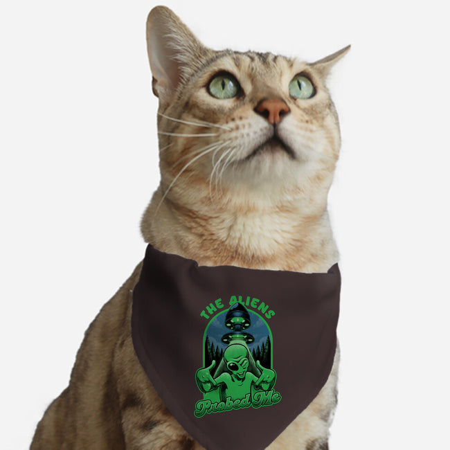 Aliens Probed Me-Cat-Adjustable-Pet Collar-Studio Mootant