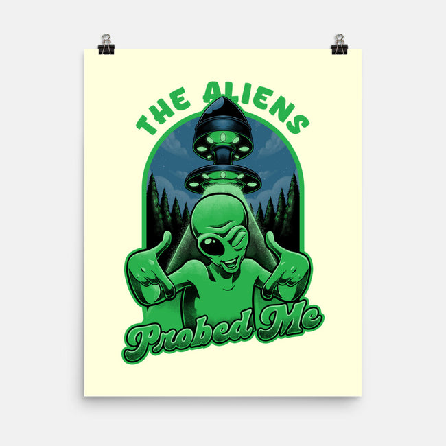 Aliens Probed Me-None-Matte-Poster-Studio Mootant